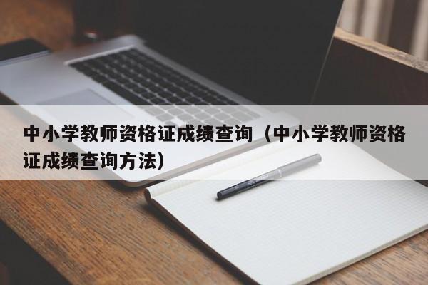 中小学教师资格证成绩查询（中小学教师资格证成绩查询方法）